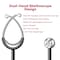 Dealmed Economy Dual-Head Stethoscope, Black, Ea. 786401 - alternate 4